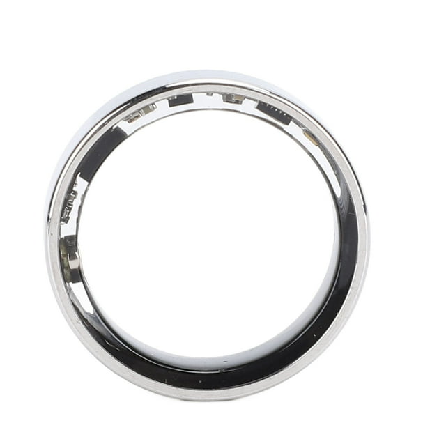 Smart Ring FitnessTracker, Lightweight Wearable Smart Ring Silver Sleep Monitoring for Running Type 9,Type 10,Type 11,Type 12