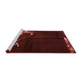 thumbnail image 2 of Ahgly Company Machine Washable Indoor Rectangle Abstract Red Modern Area Rugs, 4' x 6', 2 of 4