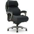 thumbnail image 1 of Pemberly Row Faux Leather Executive Office Chair with Smart Layers in Black, 1 of 7