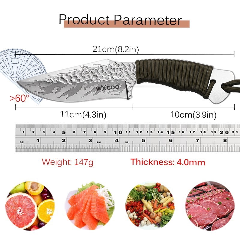10PCS High Quality Stainless Steel Utility Knife Fruit Knife Sharp Fish Knife Kitchen Accessories Barbecue Knives Kitchen Gadgets Unique Knives for Men Household Items Clearance Sale Multipurpose