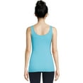thumbnail image 3 of Time and Tru Women's Rib Tank Top, 3 of 5