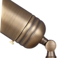 thumbnail image 4 of Brass Outdoor Spotlight (Bronze) for Low Voltage Landscape Lighting of Yard, Lawn, Garden, Patio, Trees & House, 4 of 6