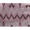 thumbnail image 4 of oneOone Georgette Viscose Fabric Chevron & Swirl Ikat Decor Fabric Printed BTY 42 Inch Wide, 4 of 4