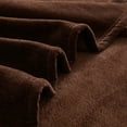 thumbnail image 7 of Mainstays Cozy Sweatshirt Chenille Throw Blanket, Caffeine Brown, 50" x 60", 7 of 7