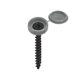 thumbnail image 4 of 200uds 6mm Unique Bargains Bisagras Tornillo Cubierta Tapas Plástico Plegable para M4 M5 M6 Gris, 4 of 5