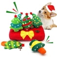 thumbnail image 1 of Juguete para perros Lepawit Christmas Hide and Seek Squeaky Puzzle x6, 1 of 9