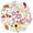 1A-35pcs, variant on 35pcs-50pcs Floral Stickers Nature Daisy Stationery Stickers Cute Kids Stickers for Laptops Notebooks Fridge