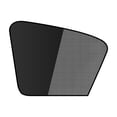thumbnail image 2 of Magnetic Car Window Sunshade, 19x18in Semi-Transparent Mesh Side Sun Shade, Polyester Black Sun Shade for Car, Block UV Rays, Heat, 2 of 6