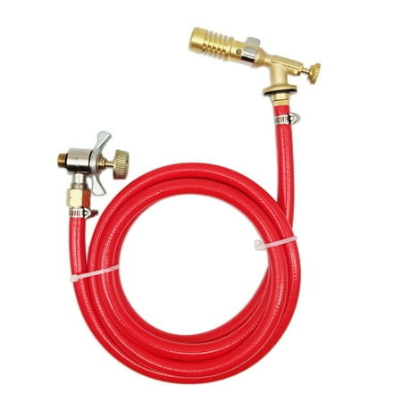 

Brass Middle East Liquefied Gas Welding Torch Flamethrower With Hose Soldering