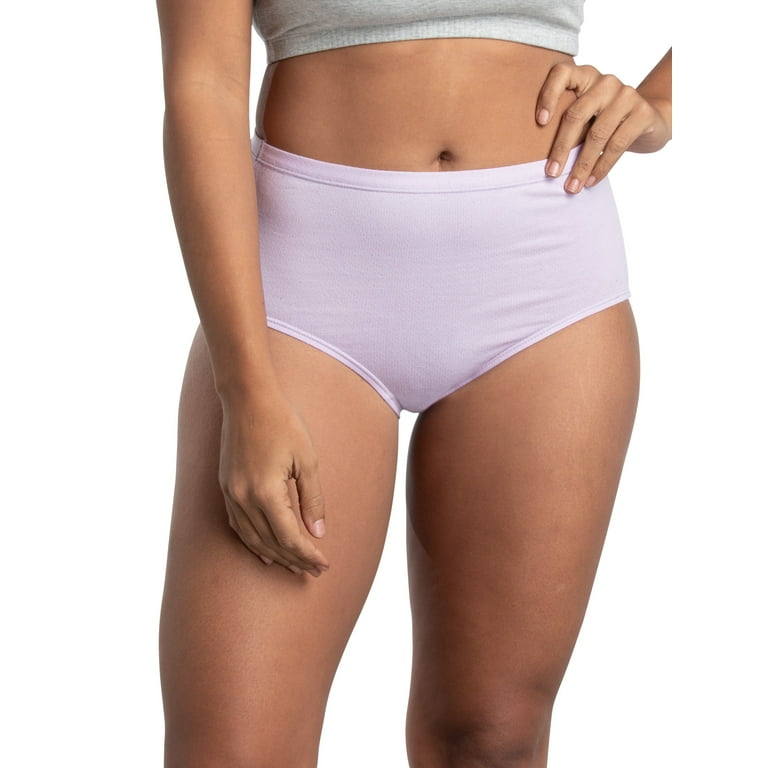Women's Breathable Cotton Mesh Hipster Panty, Assorted 8 Pack