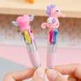 thumbnail image 4 of 4Pcs Multicolored Ballpoint Pen 4-Color-in-1 Writing Pens Retractable Multicolored Pens for Journaling Color Coding, 4 of 8