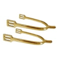 thumbnail image 4 of 2 espuelas para caballo, accesorios de equitación, suministros profesionales, equipo de decoración vaquera. Oro, 4 of 8