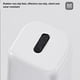 thumbnail image 3 of Injueey Elevated Adults Capacity And Thick Maximum Comfort With Stool Stool Toilet For Pregnant Women Elderly Children Adults Juegos de accesorios de baño negro estilo corto, 3 of 6