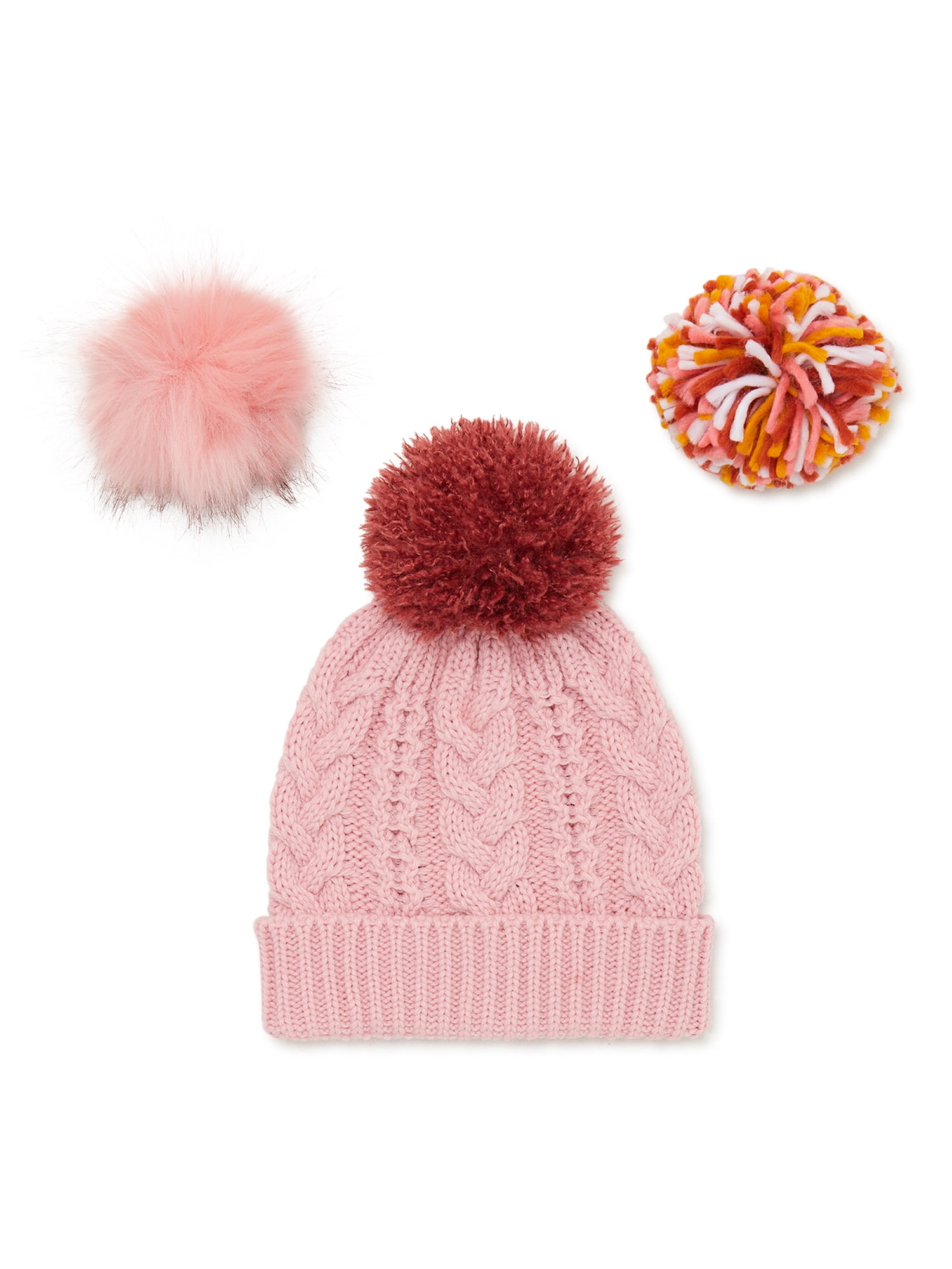 Time and Tru Women's Pick A Pom Beanie Hat