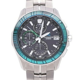 Casio Men's Stainless Steel Quartz Watch with White Dial