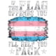 thumbnail image 2 of Trans Rights Shirt – Transgender Flag Rainbow Pride Tee – Cotton inclusive T-Shirt, 2 of 7