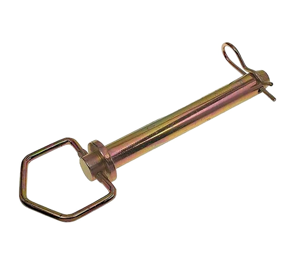 5 Pcs Swivel Hitch Pin 1/2"x3-1/2" w/ Clips - Zinc Plated, High Carbon Steel, Trailer Hitch Safety & Security Pin for Tractors