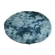 thumbnail image 1 of Alfombra redonda tie-dye, alfombra de lana sintética suave, alfombra circular con respaldo antideslizante, revestimiento decorativo para el suelo, alfombra de acentos mullida, 60 cm de diámetro para, 1 of 4