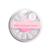 Olive & June Instant Mani Oval Medium Press-on Nails, Pink Goldfish, 42 Pieces