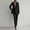 Black, variant on Women Solid Long Sleeved Suit Pockets Trousers Pants Suit Elegant Suit Women Jumpsuit Dressy Stretch Pants Suit Womens Soccer Outfit Ladies Ski Apparel Bridal Jumpsuits for Women Pant Suits for Women