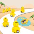 thumbnail image 3 of Climbing Stairs Toy Small Duck Cute Brain Exercise Educational Slider Rail Family Interaction Toy 3 Ducks, 3 of 4