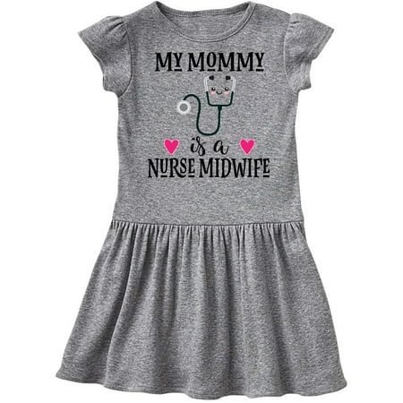 

Inktastic Nurse Midwife Mom Gift Toddler Girl Dress