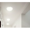 thumbnail image 3 of 51561BN-Kuzco Lighting-Malta - 1 Light Flush Mount-3.13 Inches Tall and 12 Inches Wide-Brushed Nickel Finish, 3 of 3