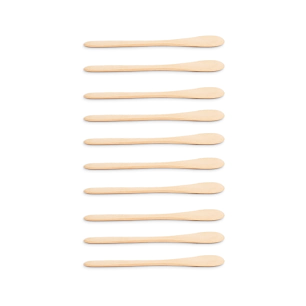 Matsuzay Paquete de 10 cucharas de pequeñas, utensilios de comedor para niños, cucharadita de miel, condimentos de cocina para condimentos de Mostrada tipo 16 Matsuzay HA059797-16B