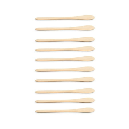 

30Pcs Small Wooden Spoons Utensils Children Dining Tools Bar Gadgets Cooking Condiments Seasoning Coffee Sugar