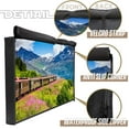 thumbnail image 4 of Outdoor TV Cover LED Flat Screen Television Protector Black 52" 55", 4 of 8