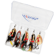 thumbnail image 2 of 10pcs Fishing Lure Spinnerbait, Bass Trout Salmon Hard Metal Spinner Baits Kit with Tackle Boxes, 2 of 7