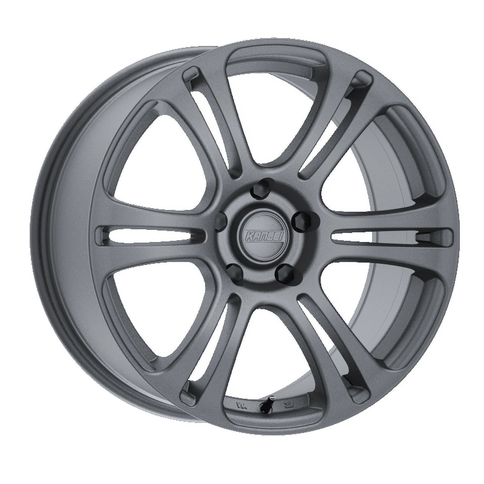 KANSEI Neo Rim 18X9 5X108 Offset 35 Satin Gunmetal (Quantity of 1