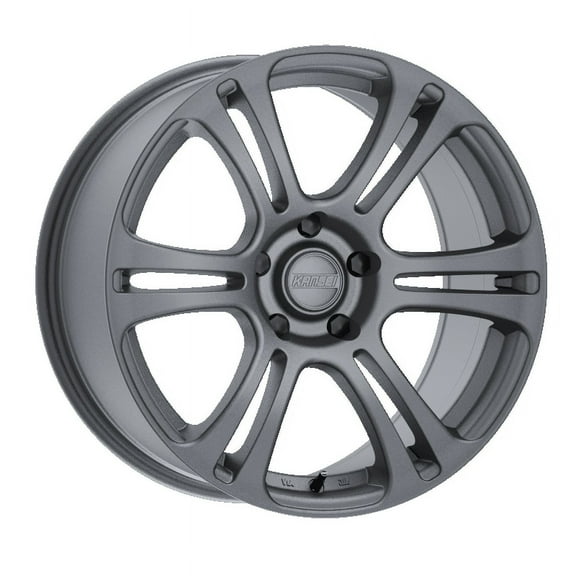 KANSEI Neo Rim 18X10.5 5X100 Offset 22 Satin Gunmetal (Quantity of 1)