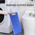 thumbnail image 4 of Plastic Rectangle Washboard Wash Clothes Board 50cm long red, green, blue random, 4 of 5