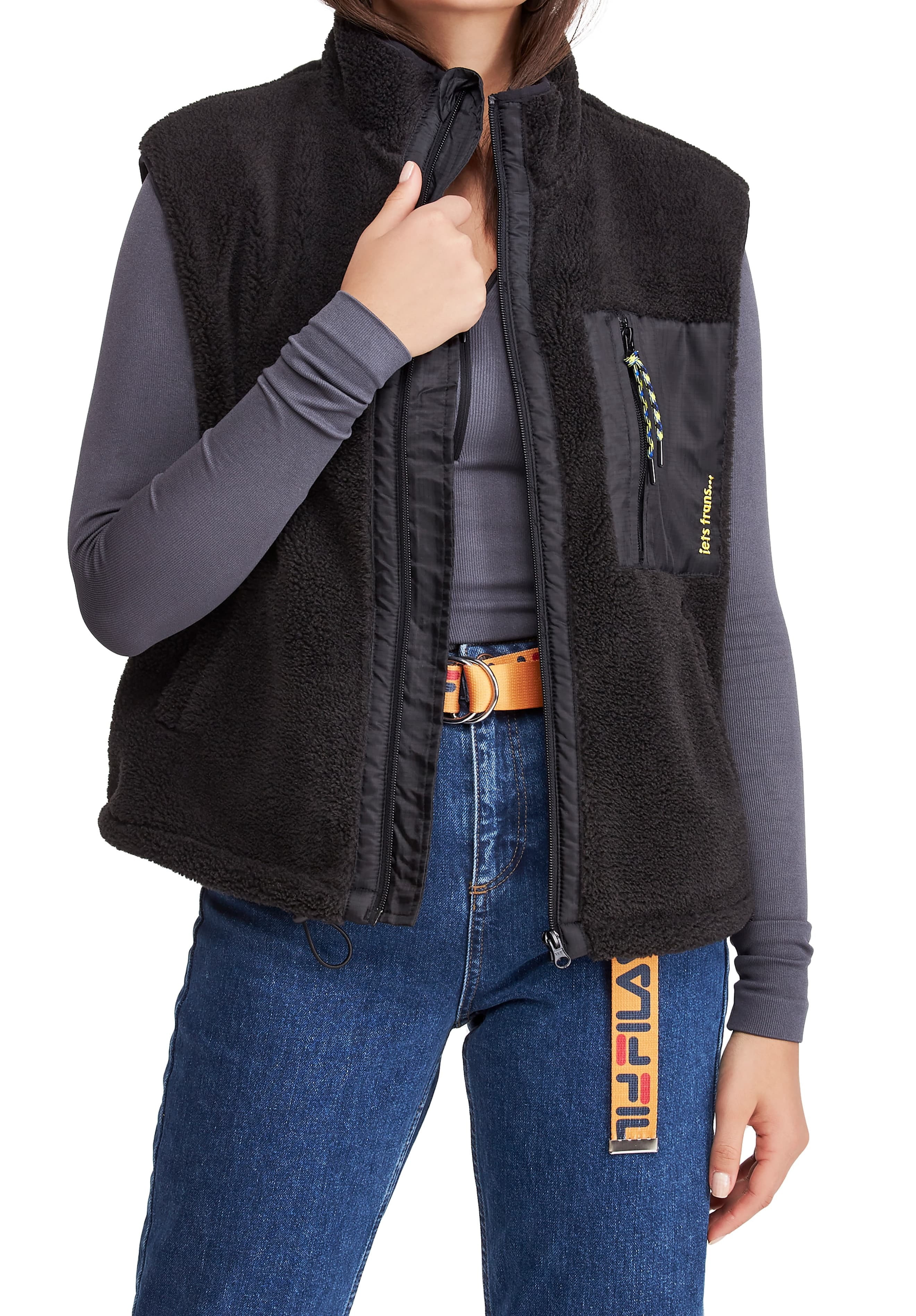 Download BDG Coats & Jackets - Womens Jackets Small Vest Fleece ...