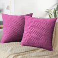thumbnail image 3 of LALILO Throw Pillow Covers Zigzag Geometric Flat Banner Flyer Cushion Cover 18" x 18", 2 Pack, 3 of 6