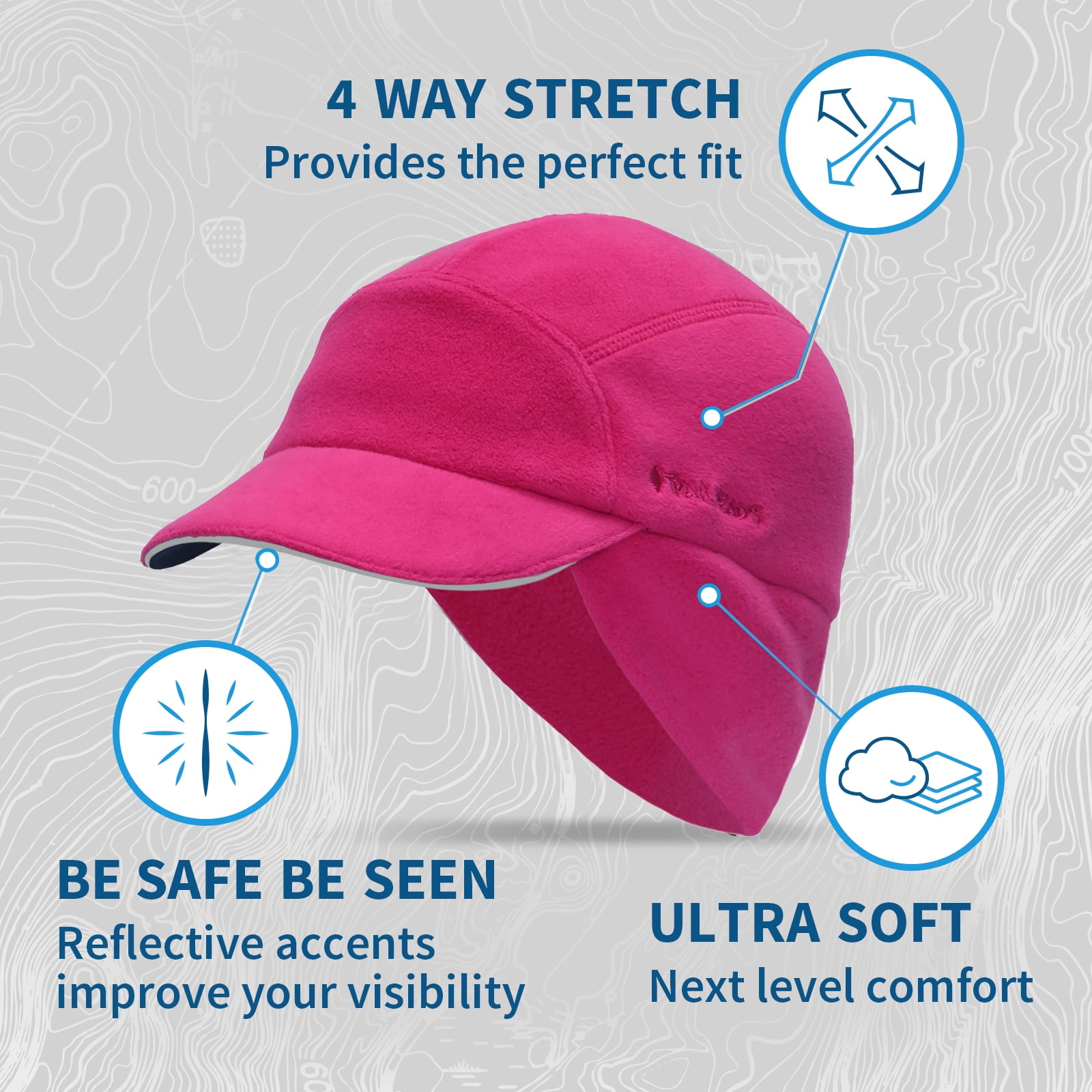 TrailHeads Fleece Ponytail Hat for Women – Trailblazer  display picture 3