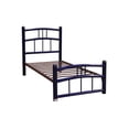 thumbnail image 3 of Cama Individual de acero Modelo Delhi color Azul, 3 of 4