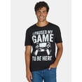 thumbnail image 1 of Paused My Game Men's & Big Men's Graphic with Short Sleeves, Sizes S-3XL Tee For Adult, Men, Women, Teen, Teenager, Adolescent,Youth, 1 of 5