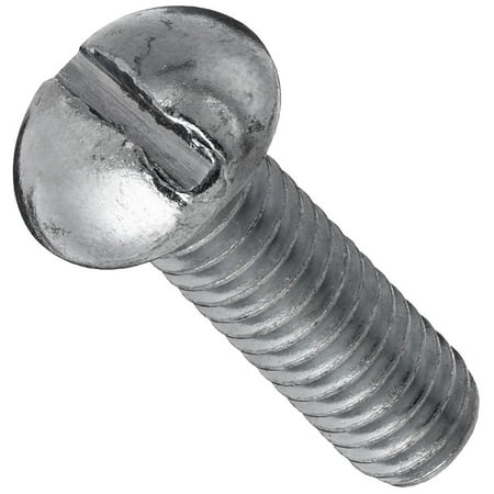 

18-8 Stainless Steel Machine Screw Plain Finish Round Head Slotted Drive Meets ASME B18.6.3 2 Length Fully Threaded 1/2 -13 Threads (Pack of 5)