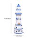 thumbnail image 2 of Wood Building Ornament Lighthouse Building for Ocean Decoration, 2 of 4