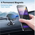 thumbnail image 5 of 1/2/3Pcs Magnetix 360 - Magnetic 360 Phone Mount, Magnetic 360 Phone Mount for Gym, 360° Adjustable Magnetic Cell Phone Mount, Car Phone Holder Magnetic (2pcs Silver+Black), 5 of 5