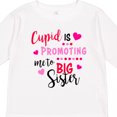 thumbnail image 4 of Inktastic Cupid is Promoting Me to Big Sister Girls Long Sleeve Toddler T-Shirt, 4 of 5