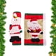 thumbnail image 3 of Guantes de horno de Navidad y fundas para mangos de frigorífico - Fundas festivas para electrodomésticos de franela en decoración de cocina navideña, 3 of 5