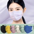 thumbnail image 3 of 10pcs Butterfly Face Mask Korea Face Mask V-Shaped 3d Lightweight Comfortable Masks Individual Packing SunProtection 2025, 3 of 8