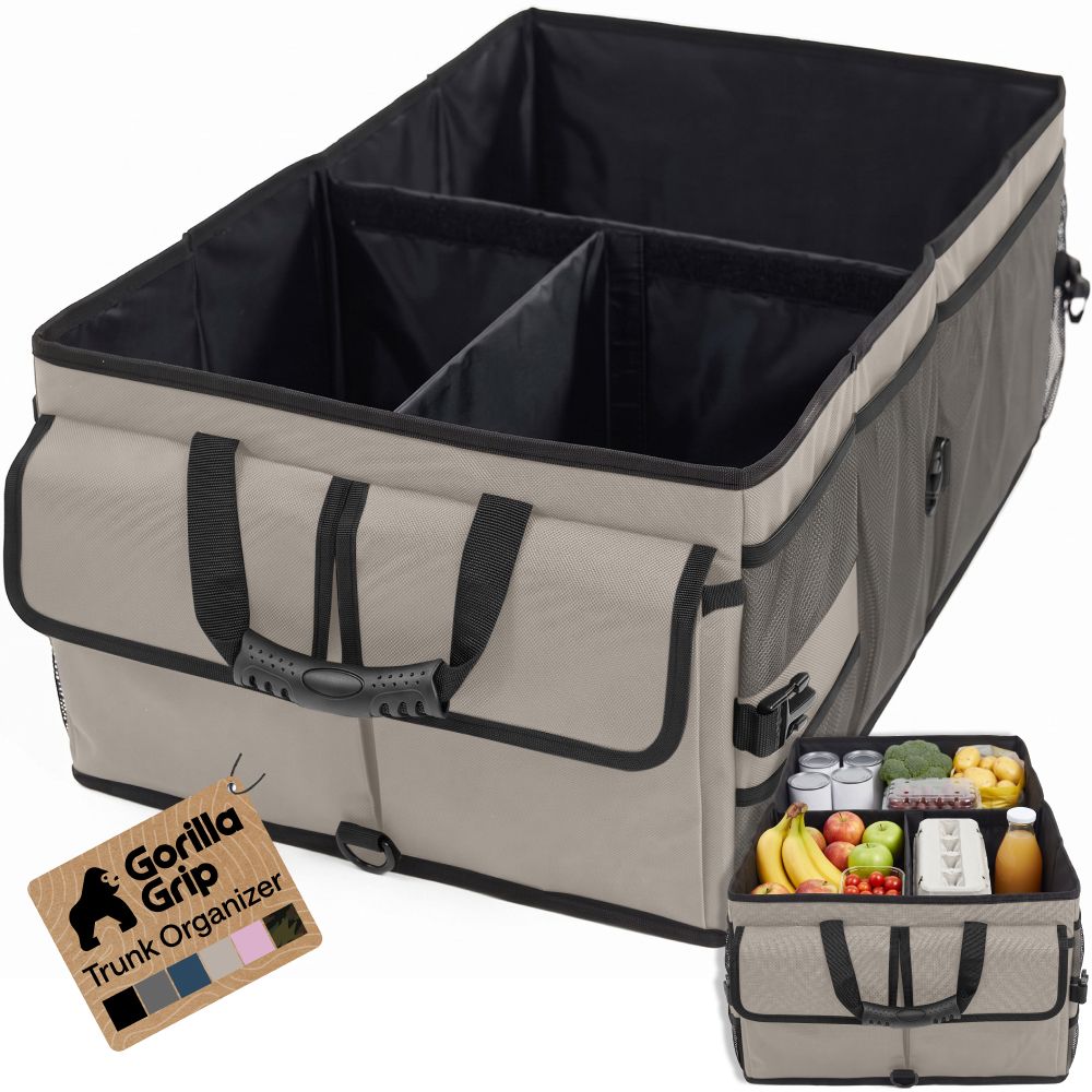 Gorilla Grip Trunk Storage Organizer, Collapsible photo 1