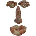 thumbnail image 4 of BRILLAR Escultura divertida del arte del patio de la cara del árbol de la resina - decoración del jardín al aire libre, 4 of 5
