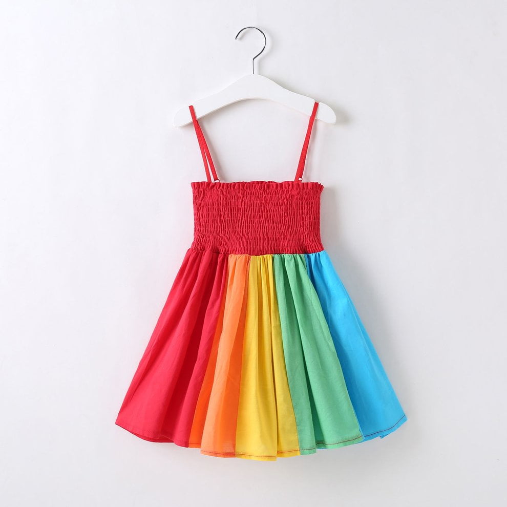 infant rainbow dress