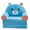 Sky Blue, variant on Plush Foldable Kids Sofa Backrest Armchair 2In1 Foldable Children Sofa Cartoon Lazy Sofa Children Flip Open Sofa Bed For Living Room Bedroom Without Liner Filler Without Inner Core Sofa Cover