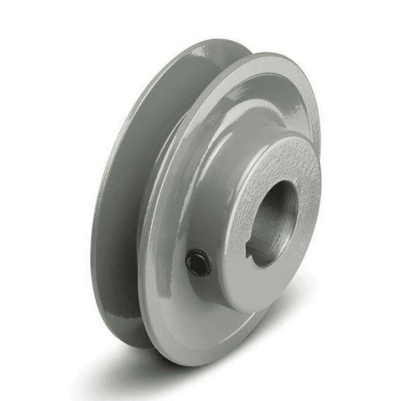 5/8" Fixed Bore 1 Groove Standard V-Belt Pulley 2.85 in OD